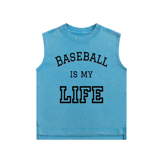 Baseball is Life Kids' Tank Top